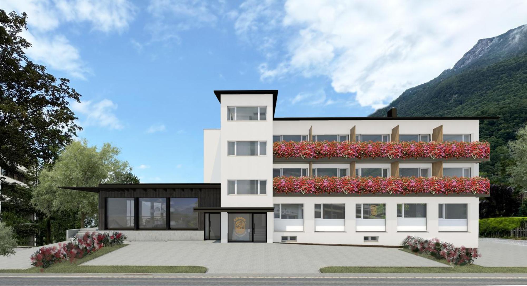 Giessen Hotel & Coffeehouse Vaduz Eksteriør billede